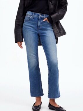 Madewell Midrise Kick Out Jeans
